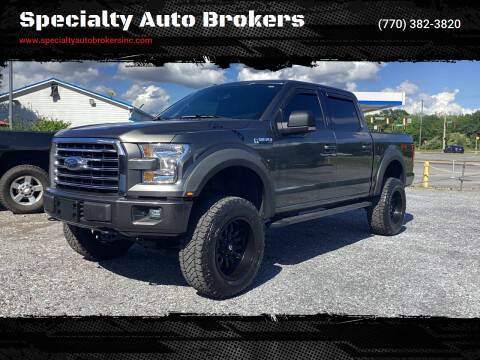 2016 Ford F-150 for sale at Specialty Auto Brokers in Cartersville GA