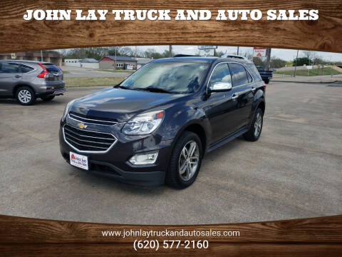 2016 Chevrolet Equinox for sale at John Lay Truck and Auto Sales in Independence KS