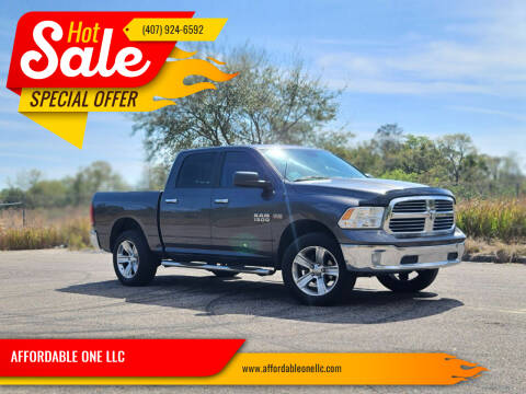 2014 RAM Ram Pickup 1500 for sale at AFFORDABLE ONE LLC in Orlando FL