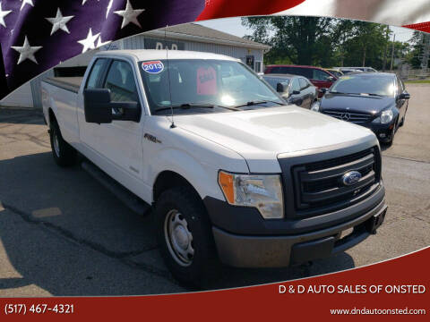 2013 Ford F-150 for sale at D & D Auto Sales Of Onsted in Onsted MI