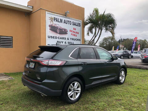 2015 Ford Edge for sale at Palm Auto Sales in West Melbourne FL