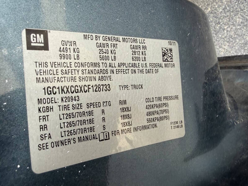 2012 Chevrolet Silverado 2500HD