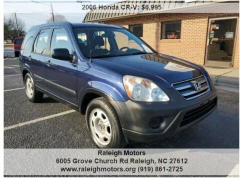 2006 Honda CR-V for sale at Raleigh Motors in Raleigh NC