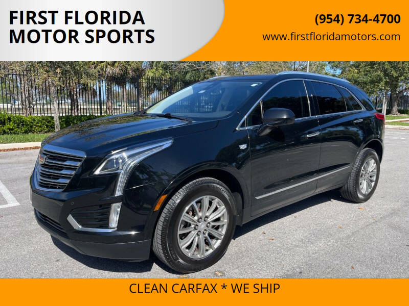 2019 Cadillac XT5 for sale at FIRST FLORIDA MOTOR SPORTS in Pompano Beach FL