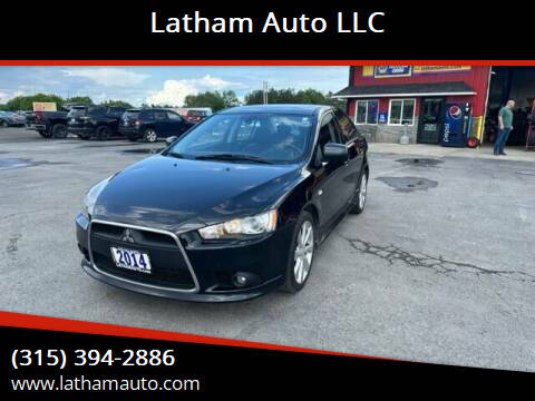 2014 Mitsubishi Lancer for sale at Latham Auto LLC in Ogdensburg NY