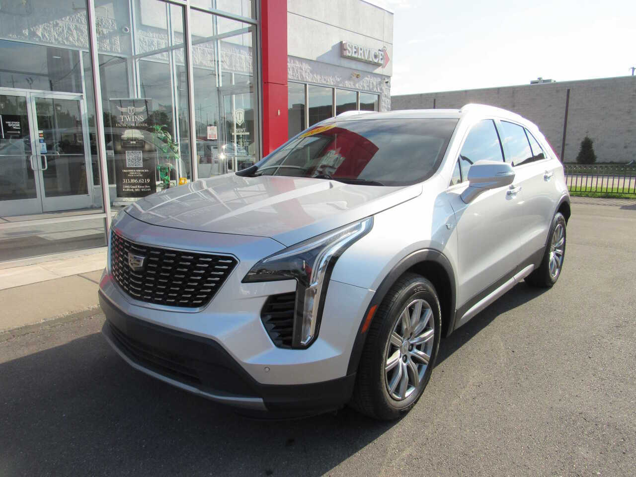 Silver 2021 Cadillac XT4 Premium Luxury Premium Luxury 4dr Crossover 2
