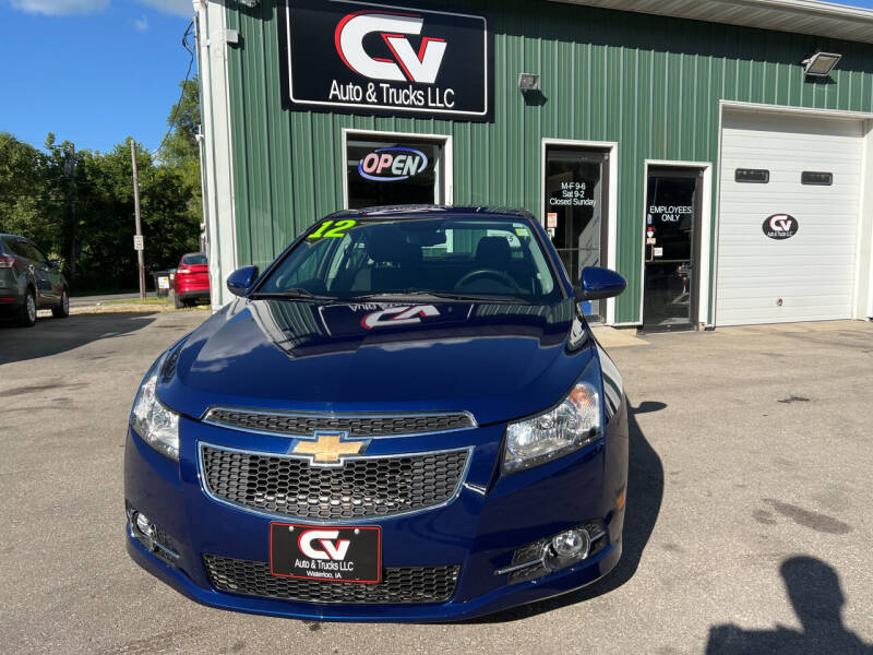 2012 Chevrolet Cruze for sale at CV Auto & Trucks in Waterloo IA