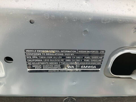 2025 Nissan Sentra SR