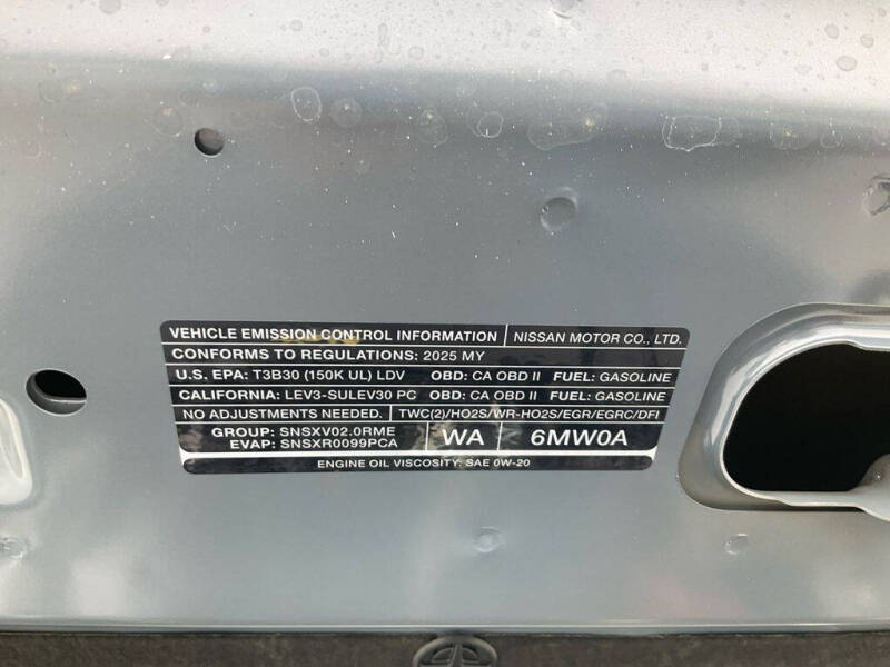 2025 Nissan Sentra SR