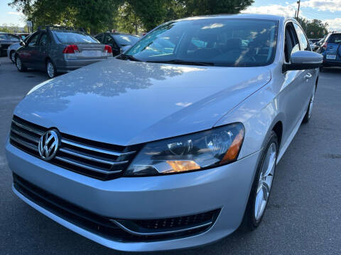 2014 Volkswagen Passat for sale at Atlantic Auto Sales in Garner NC