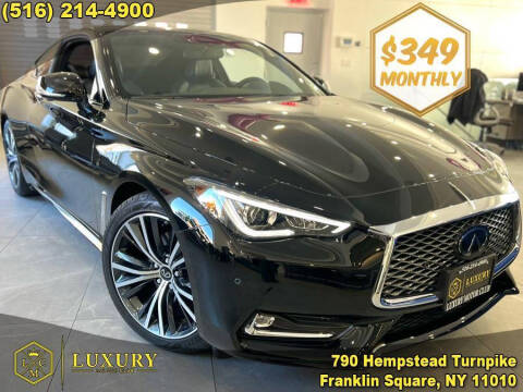 2021 Infiniti Q60 for sale at LUXURY MOTOR CLUB in Franklin Square NY