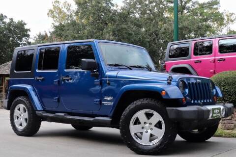 2010 Jeep Wrangler Unlimited for sale at SELECT JEEPS INC in League City TX