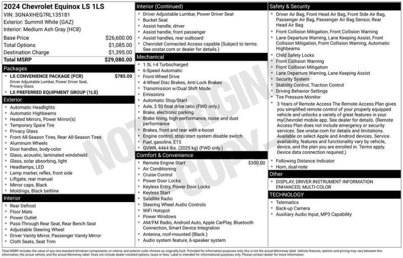 2024 Chevrolet Equinox LS