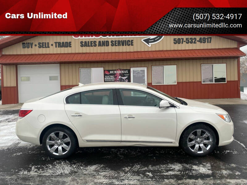 2011 Buick LaCrosse for sale at Cars Unlimited in Marshall MN