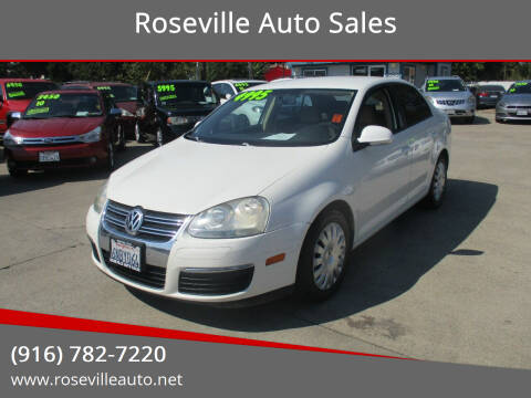2008 Volkswagen Jetta for sale at Roseville Auto Sales in Roseville CA