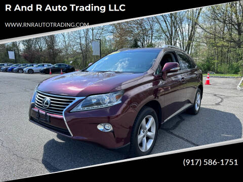 2015 Lexus RX 350 for sale at R and R Auto Trading LLC in Hackettstown NJ