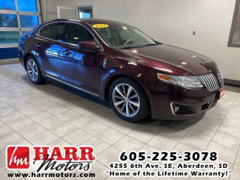 2011 Lincoln MKS for sale at Harr Motors Bargain Center in Aberdeen SD