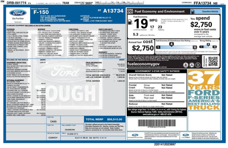 2015 Ford F-150