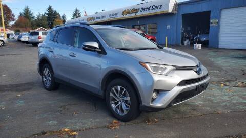 2017 Toyota RAV4 Hybrid for sale at Good Guys Used Cars Llc in East Olympia WA