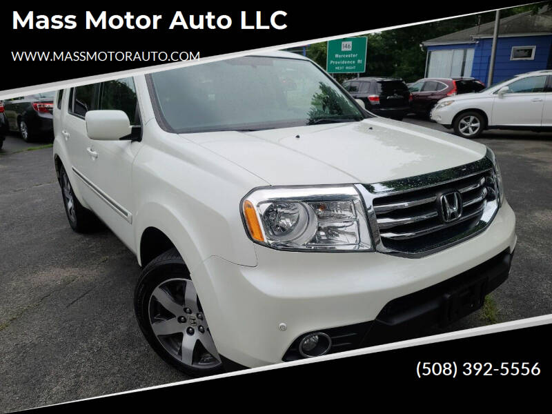 2013 Honda Pilot for sale at Mass Motor Auto LLC in Millbury MA