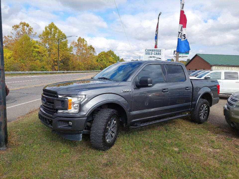 2018 Ford F-150 for sale at Cambridge Used Cars in Cambridge, OH