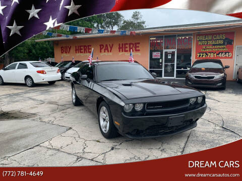 2011 Dodge Challenger for sale at DREAM CARS in Stuart FL