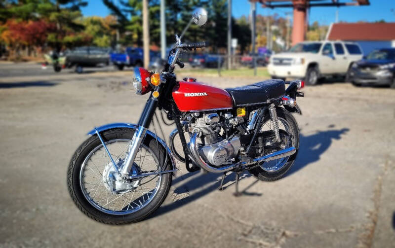 1972 Honda CB350 for sale at Wolfe Brothers Auto in Marietta OH