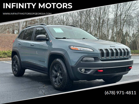 2015 Jeep Cherokee for sale at INFINITY MOTORS in Gainesville GA