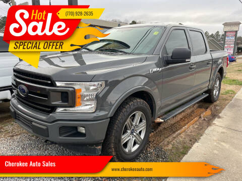 2018 Ford F-150 for sale at Cherokee Auto Sales in Acworth GA