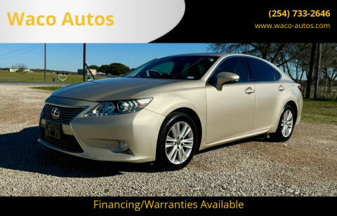 2013 Lexus ES 350 for sale at Waco Autos in Lorena TX