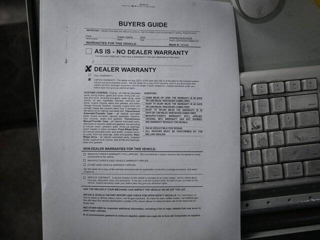 2020 Ford Fusion Hybrid SE