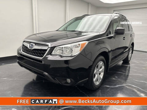 2014 Subaru Forester for sale at Becks Auto Group in Mason OH