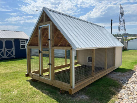 2023 Burnett Affordable Buildings 8x16 Economy Chicken Coop for sale at Lakeside Auto RV & Outdoors in Cleveland OK