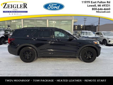 2022 Ford Explorer for sale at Zeigler Ford of Plainwell in Plainwell MI