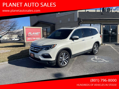 2018 Honda Pilot for sale at PLANET AUTO SALES in Lindon UT