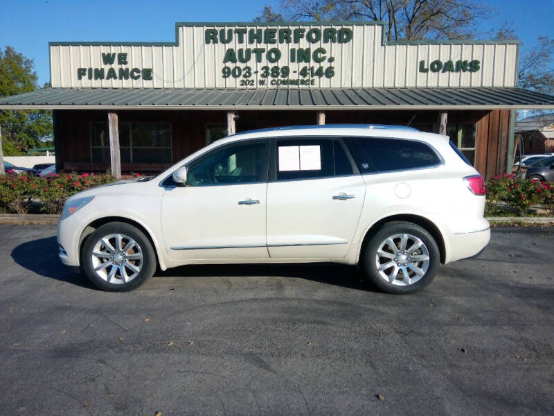 2015 Buick Enclave for sale at RUTHERFORD AUTO SALES in Fairfield TX