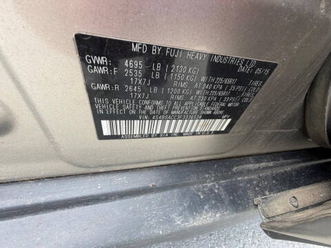 2015 Subaru Outback 2.5i Premium