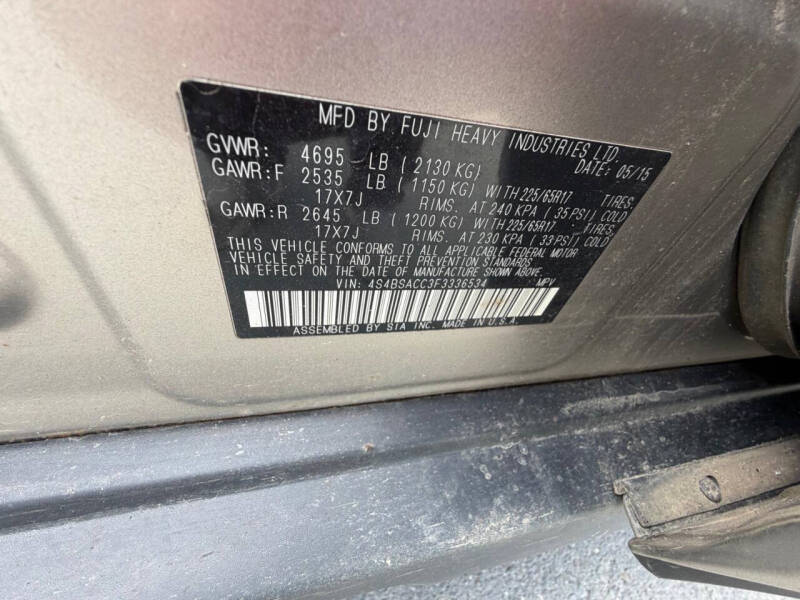 2015 Subaru Outback 2.5i Premium