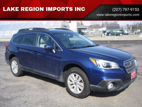 2015 Subaru Outback for sale at LAKE REGION IMPORTS INC in Westbrook ME
