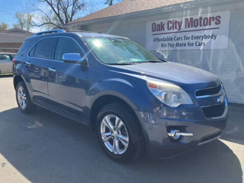 2013 Chevrolet Equinox for sale at Oak City Motors in Garner NC