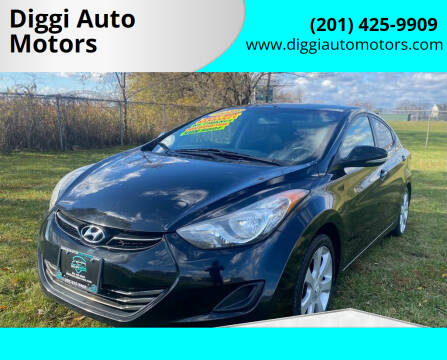 2012 Hyundai Elantra for sale at Diggi Auto Motors in Jersey City NJ