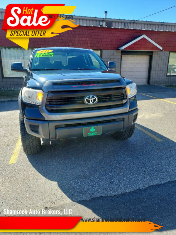 2015 Toyota Tundra for sale at Shamrock Auto Brokers, LLC in Belmont NH