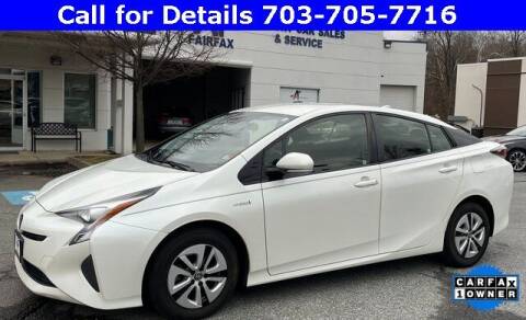 2017 Toyota Prius for sale at AP Fairfax in Fairfax VA