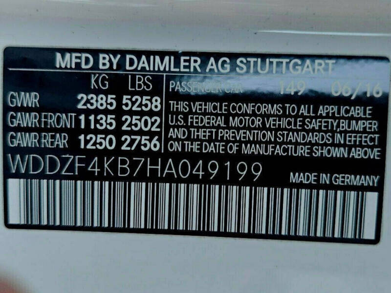 2017 Mercedes-Benz E-Class E 300 4MATIC