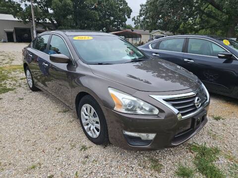 2013 Nissan Altima for sale at Moulder's Auto Sales in Macks Creek MO