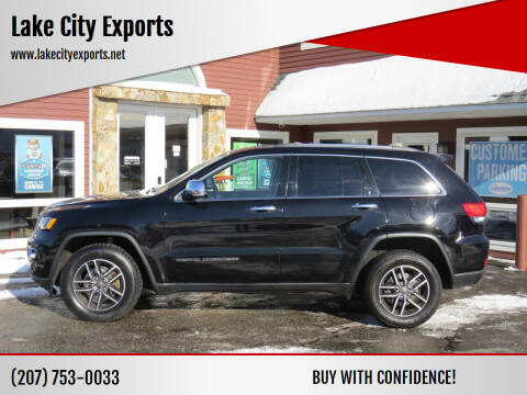 2019 Jeep Grand Cherokee for sale at Lake City Exports in Auburn ME