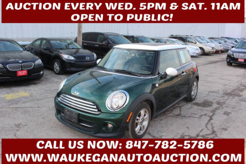 2012 MINI Cooper Hardtop for sale at Waukegan Auto Auction in Waukegan IL