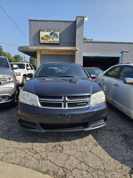 2012 Dodge Avenger for sale at M & C Auto Sales in Toledo OH