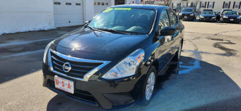 2017 Nissan Versa for sale at Union Street Auto in Manchester NH