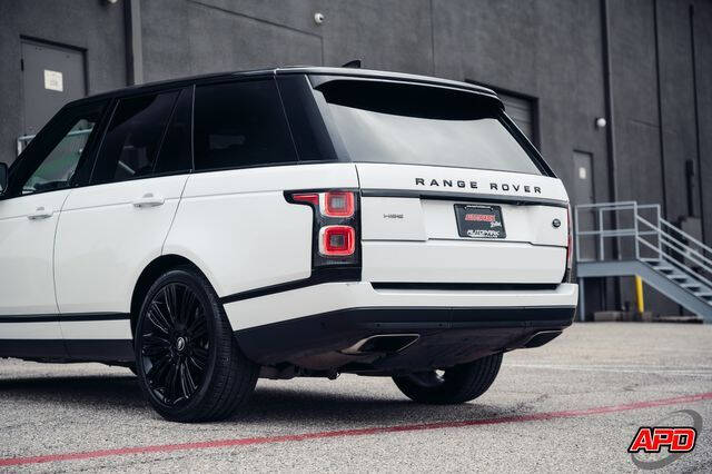 2018 Land Rover Range Rover HSE